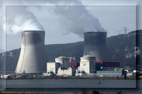 Atomkraftwerk Cruas Ardecke W